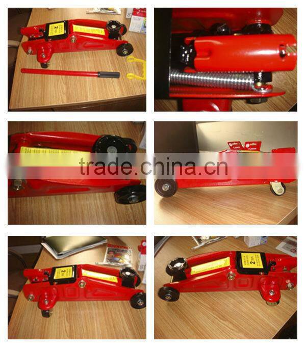 2ton hydraulic floor jack red colour