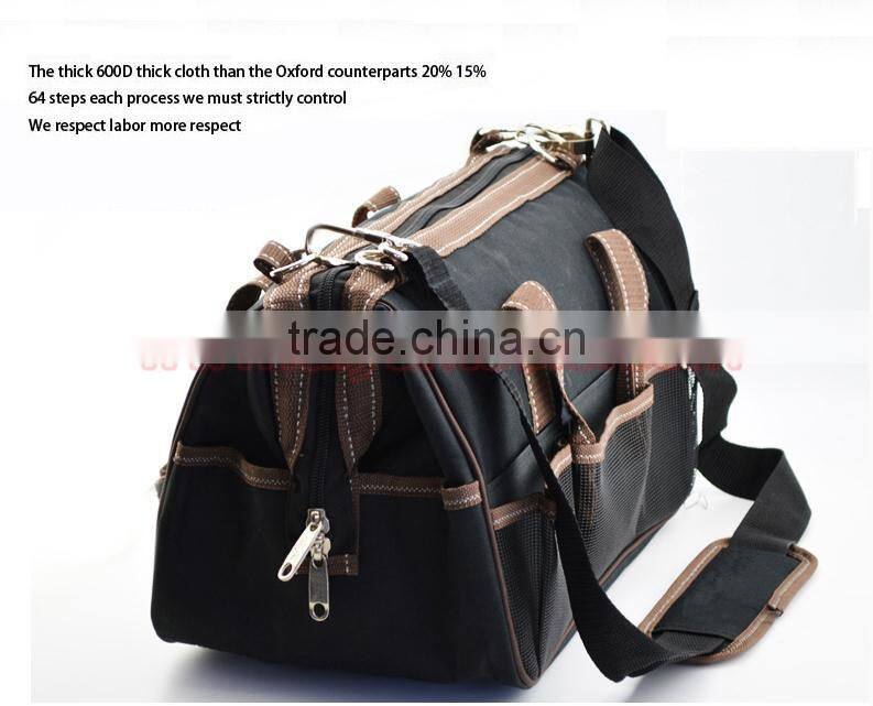 Multifunctional Electrical tools Bag Case Oxford Electrician Canvas Tool Bag Toolkit box