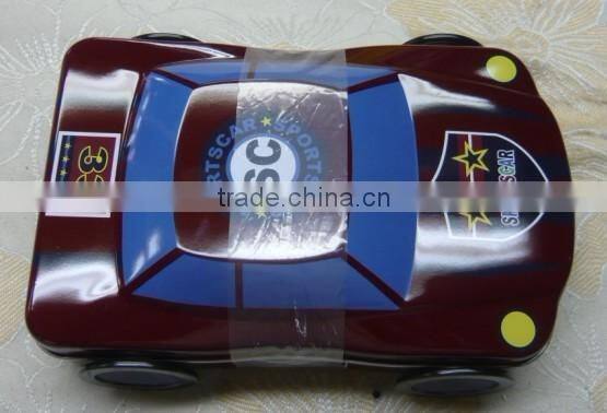 STOCK IN BIG DISCOUNT car shaped tin box