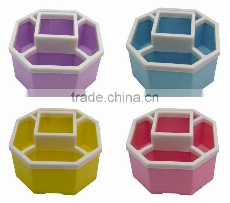 Plastic remote control organizer