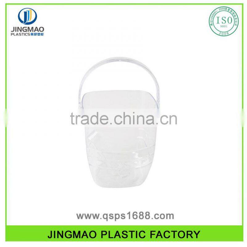 New Plastic Acrylic Cheap Ice Bucket With Handle