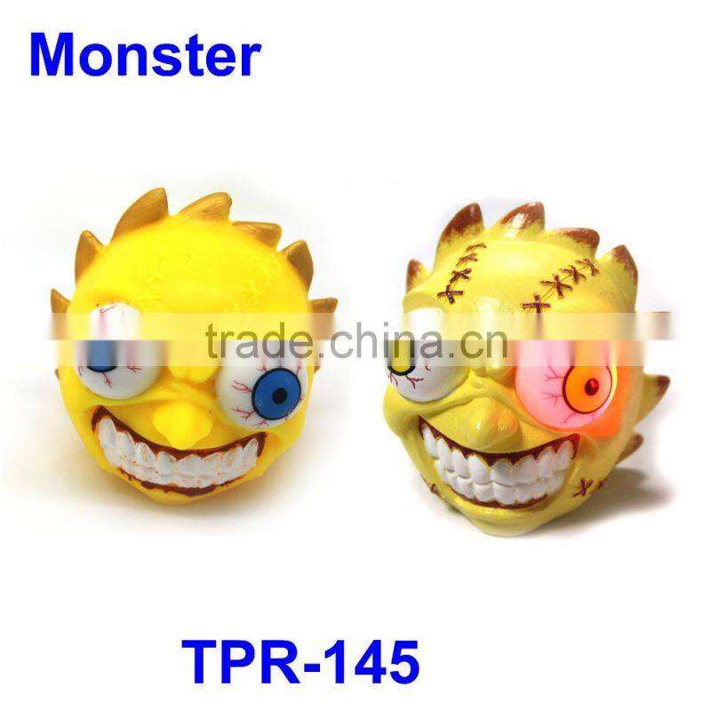 Soft Plastic Flashing Squeeze Eye Toys