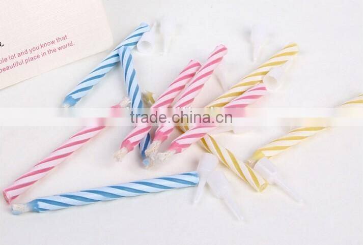 Colour Screw Thread Birthday Candle Wholesale