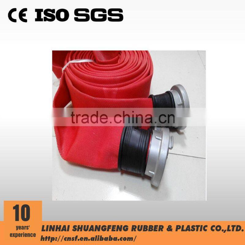 Double Jacket Red Fire Hose Cheap Water Rubber/PVC soft water hose/pvc flexible hose
