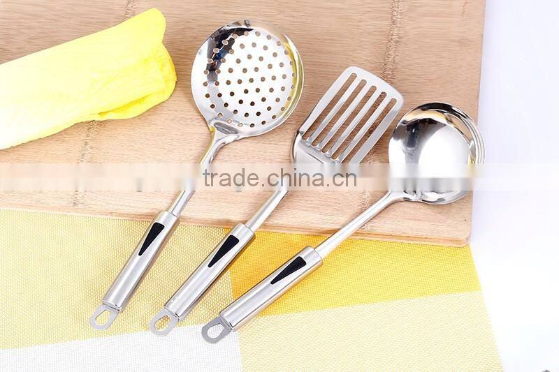 cooking tools stainless steel flexible turner long handle