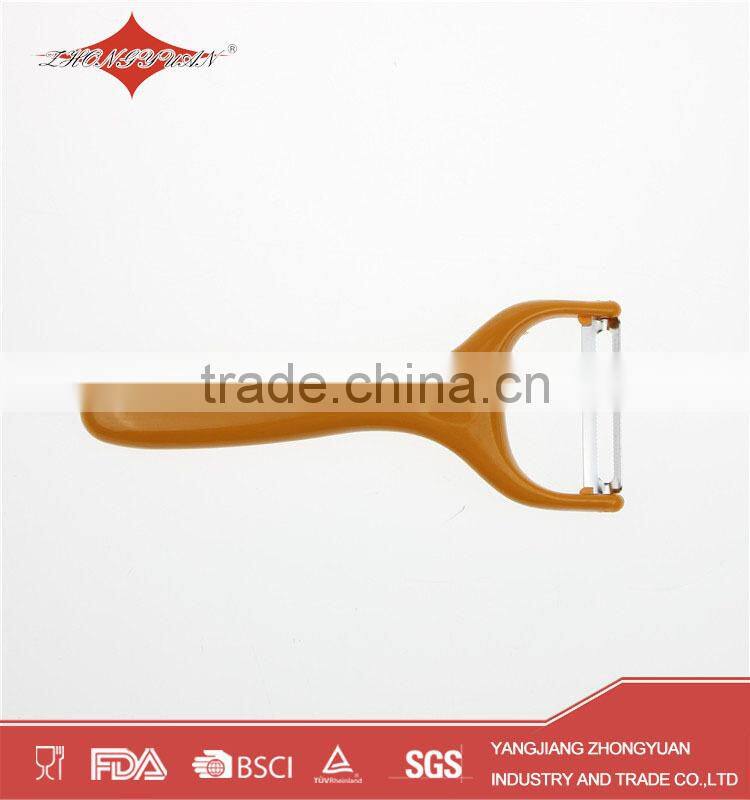 stainless steel manual potato peeler with pp handle