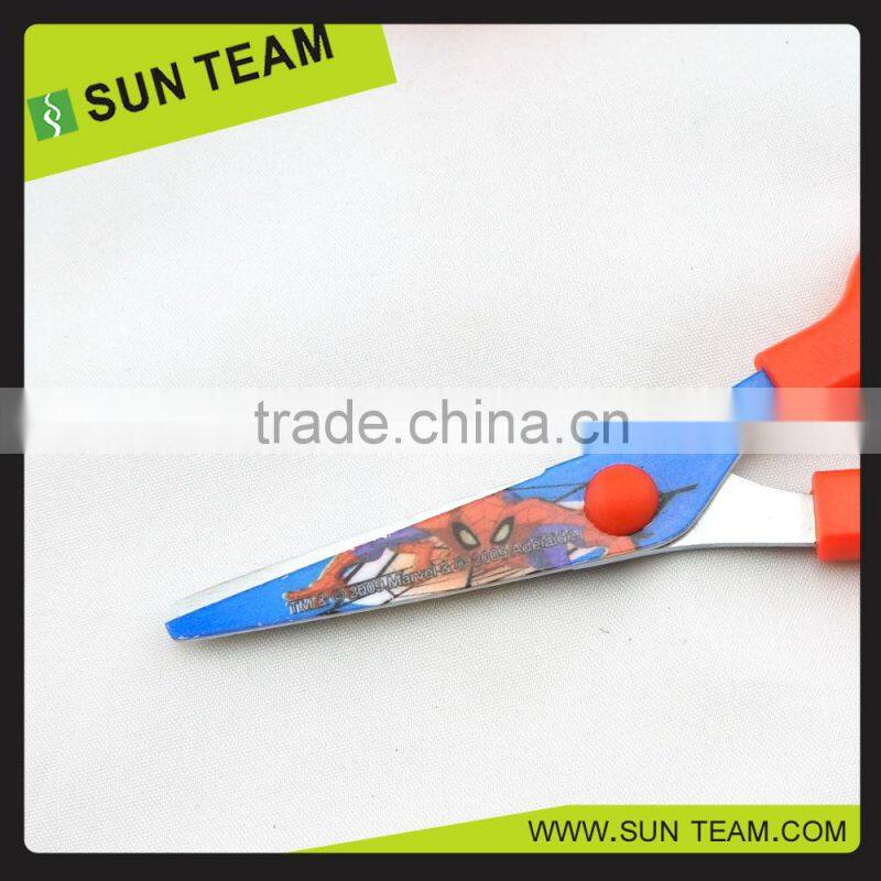 SC029P 5-1/4" " Professional Heat transfer blade household printing patterns fancy germany scissors
