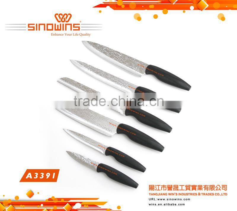 Stainless Steel Metal Type kitchen knife set