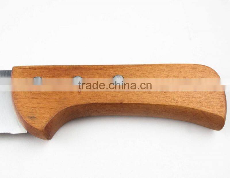 549-10 5" High quality kitchen chef knife with wooden handle