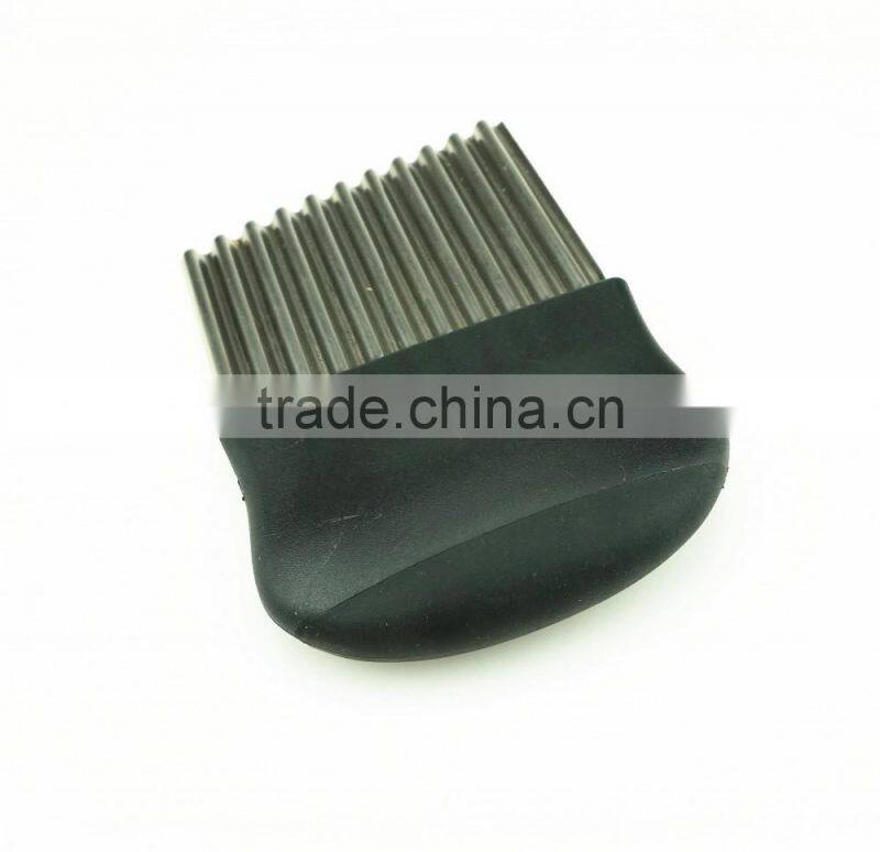 42014 stainless steel cheese vegetable crinkle cutter