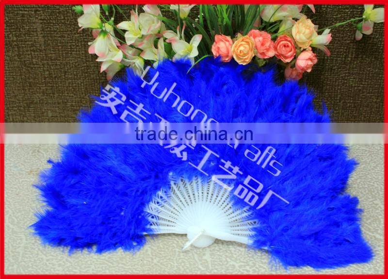 turkey feather fan for wedding