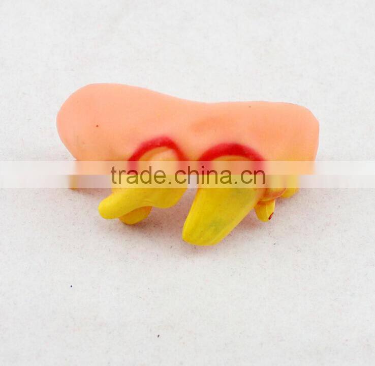 Halloween party fake teeth PVC fake teeth props fake teeth