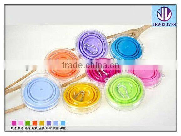 smallest collapsible mug silicone cup with lid travelling cup