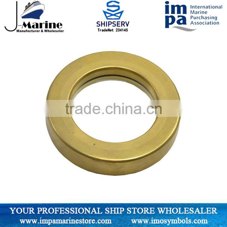 Marine Wholesale Brass Circular Chart Weights With Leater Case