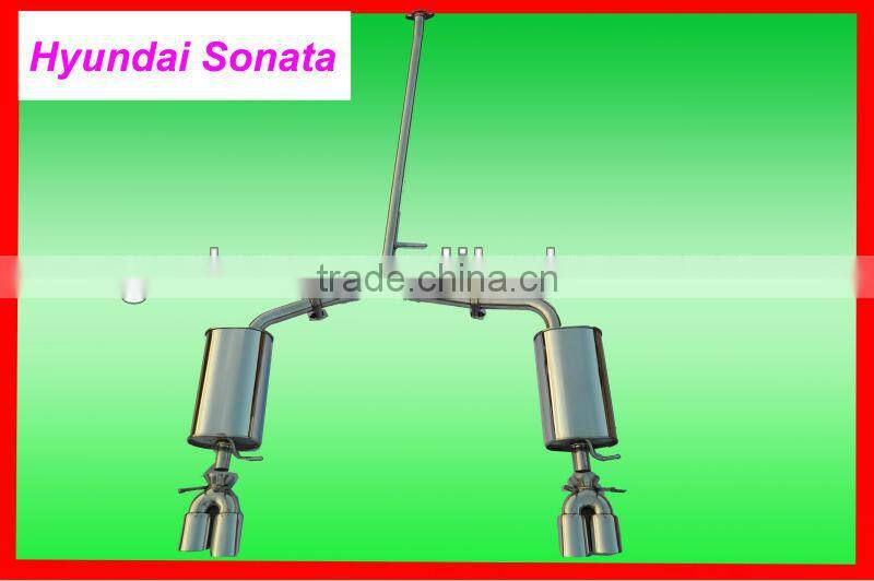 exhaust catback of sonata