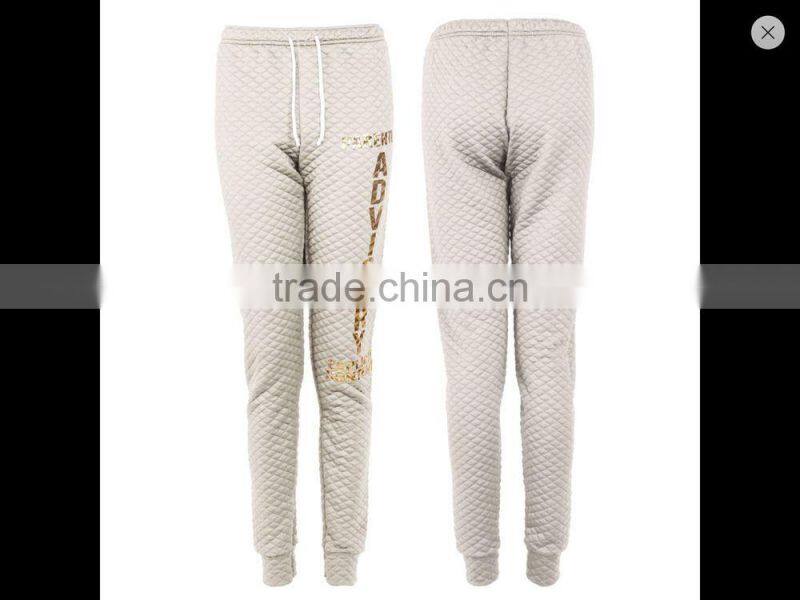 LADIES QUILTED PARENTAL WOMENS SWEATSHIRT TRACKSUIT