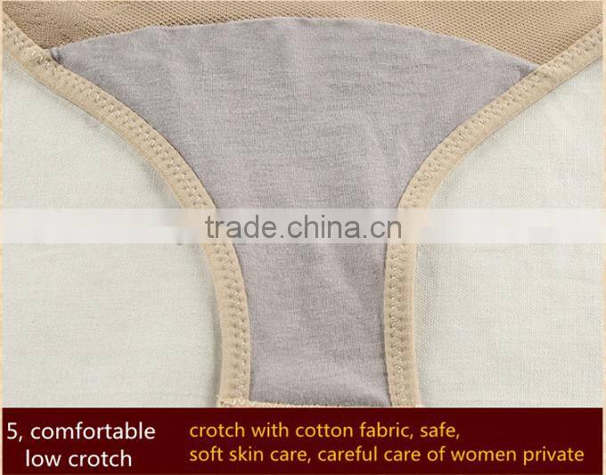 Women Floral Bodysuits Shapewear Underwear Plus size Body Shaper Waist Corsets B