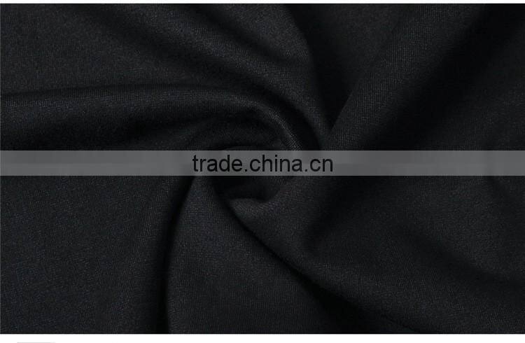 Fashion apparel short sleeve fake sailor dress plain black a-line skirt