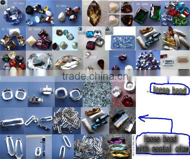 crystal fancy sew on beads accessory of clothing