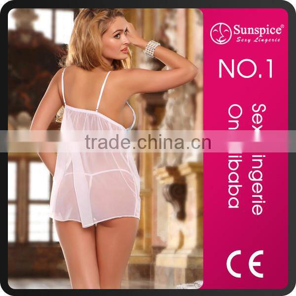 Fashionable sexy wedding dress for mature bride with top quality