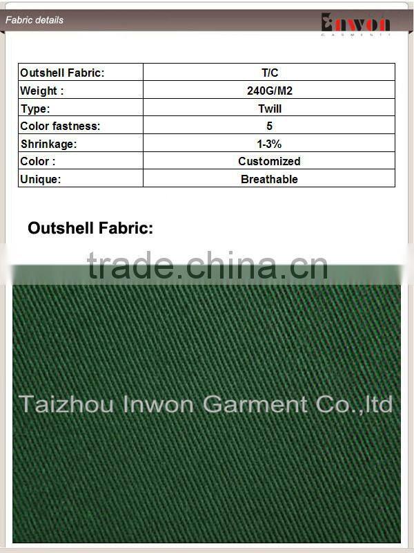 Custom Design Work Wear Fire Retardant Coverall