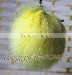CX-A-05 Fur Accessory Fur Pom Pom Genuine Fox Fur Ball