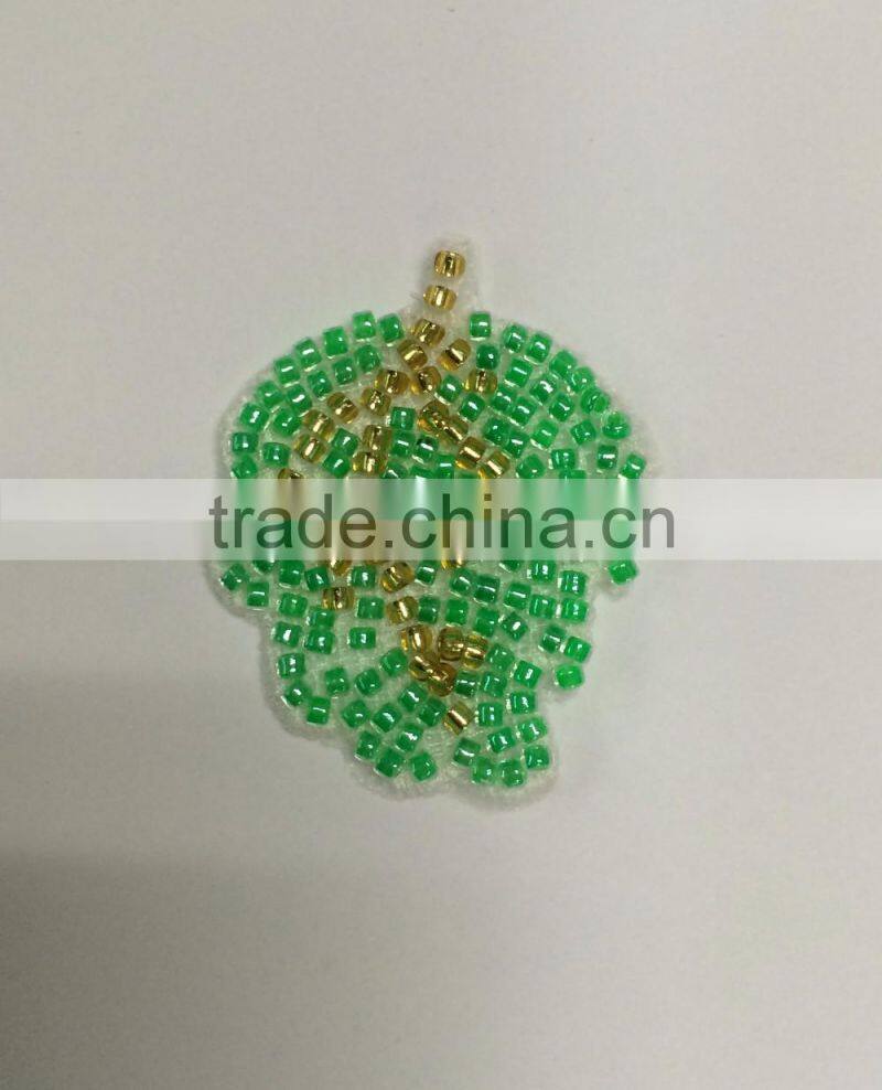 machine crochet flower applique