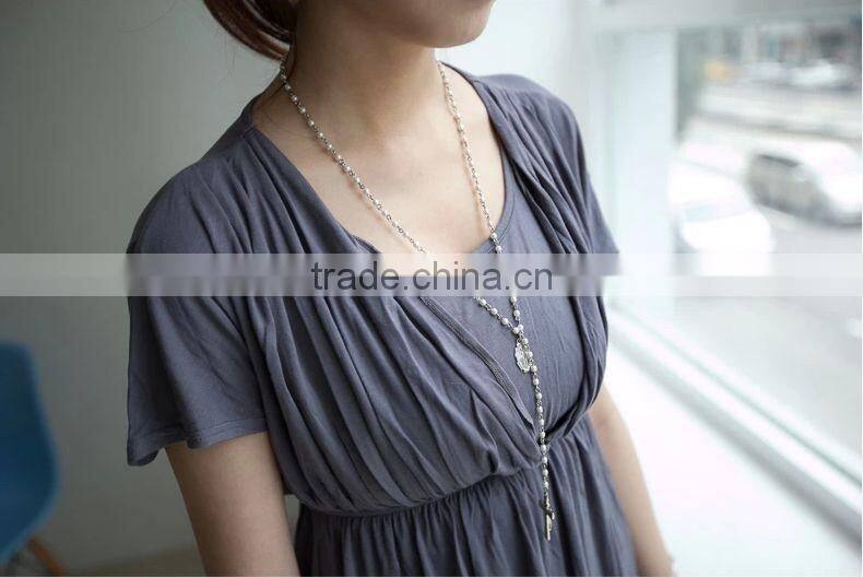 OEM Clothes for Pregnant Women Maternity Breastfeeding Nursing Tops