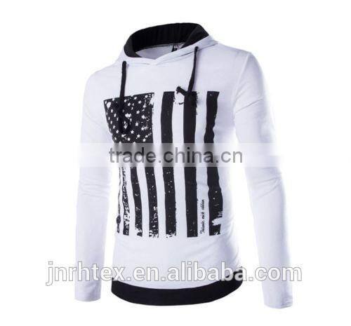 Hot Mens Long Sleeve Custom Print Couple lover Hooded Sweatshirt