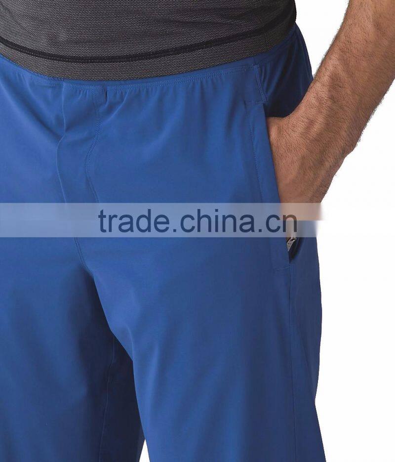 Water proof woven fabric training pants mens trekking pants