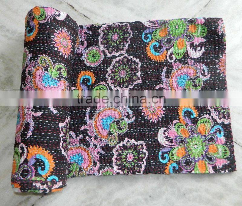 Kantha Bedspread