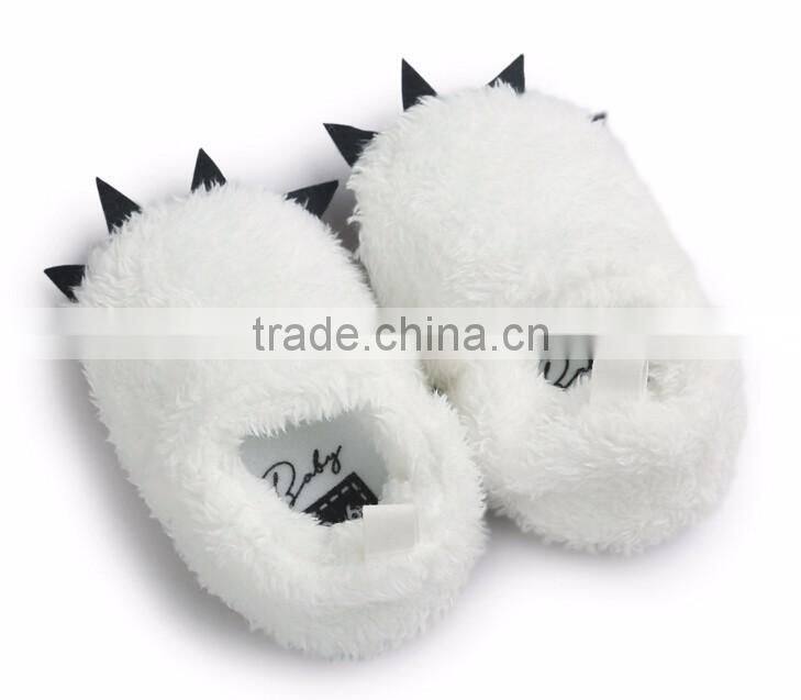 Cute paw design warm shoes for baby, little paw baby shoes