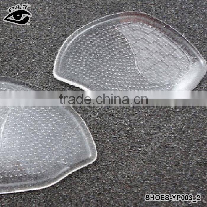 Silicone gel cushion insert insoles adjuster shoe pads for high heel shoes