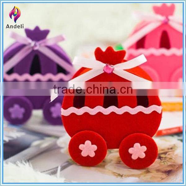 wholesale polyester felt cheap guest wedding gift
