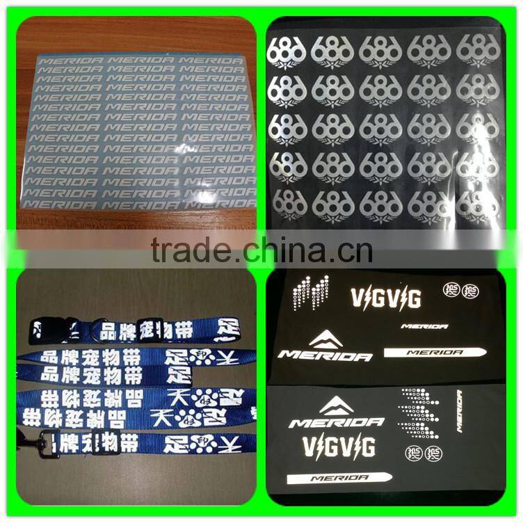 EN471 high visible reflective iron on transfer paper