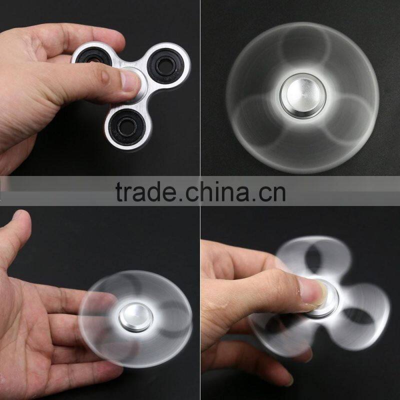 Hot Toys New Fingertips Metal Spiral Fingers Gyro Toys