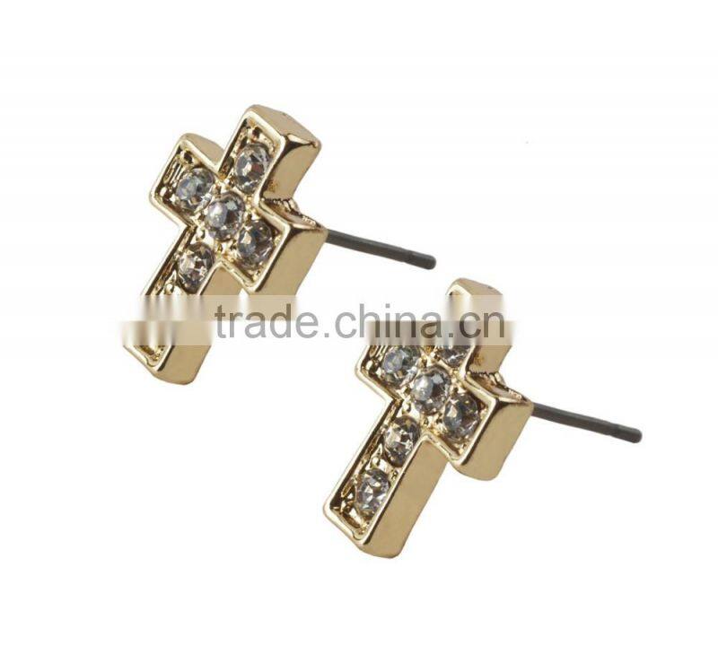 China Latest Design Of Pearl 925 Sterling Silver Hiphop Earrings Jewelry For Unisex Wholesale