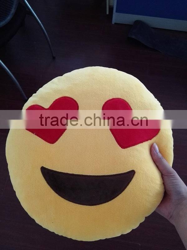 Cute Yellow super Creative Cuddles plush emoji pillows