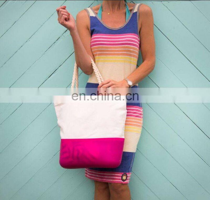 2017colorful silicone beach bag for ladies waterproof silicone bag