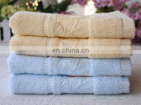 bamboo fiber fabric advertising use face towel oem logo