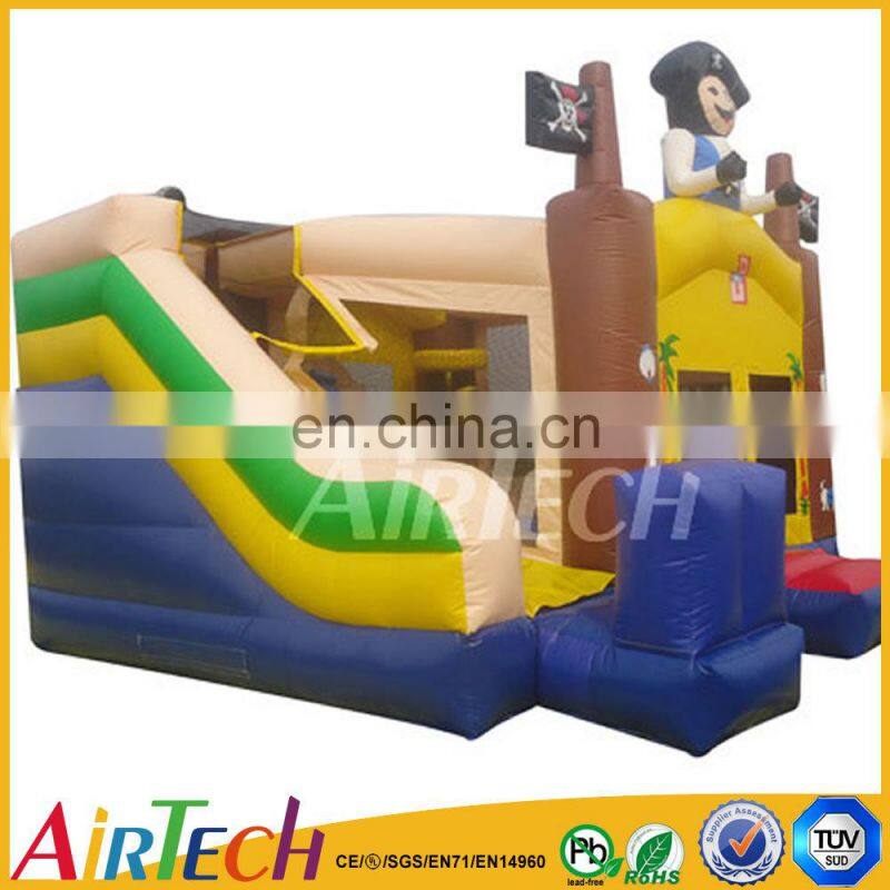 PVC Tarpaulin inflatable high quality bouncer slide