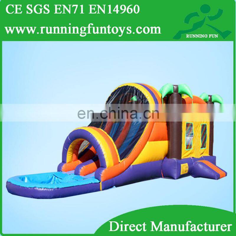 Top quality small inflatable water slide RF53