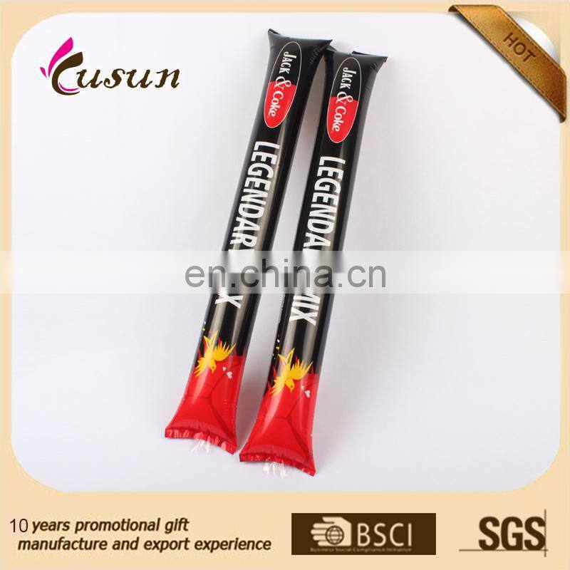 Custom Hot Selling Printed PE Inflatable Cheering Stick