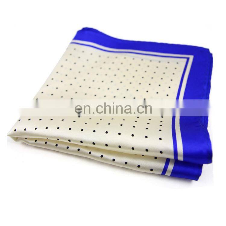 fashion dot silk scarf with high quality