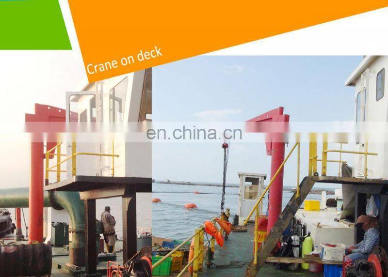 1,000 cbm/h Hydraulic cutter suction dredging vessel for sand dredging machine for sale