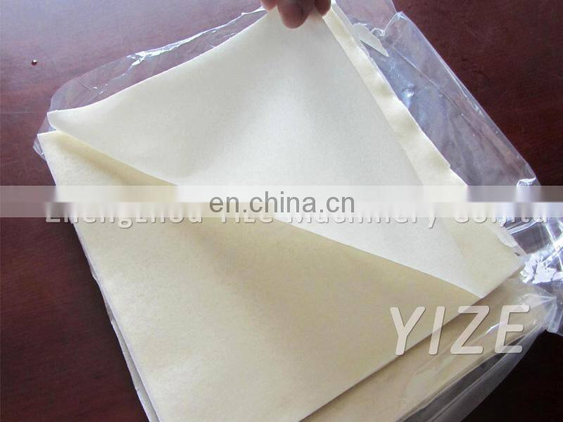 Automatic Dough Flour Sheet Making Machine/spring skin forming machine