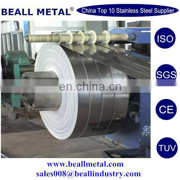 SS316L 304 430 201 301 Stainless Steel Strip / Belt / Narrow Band