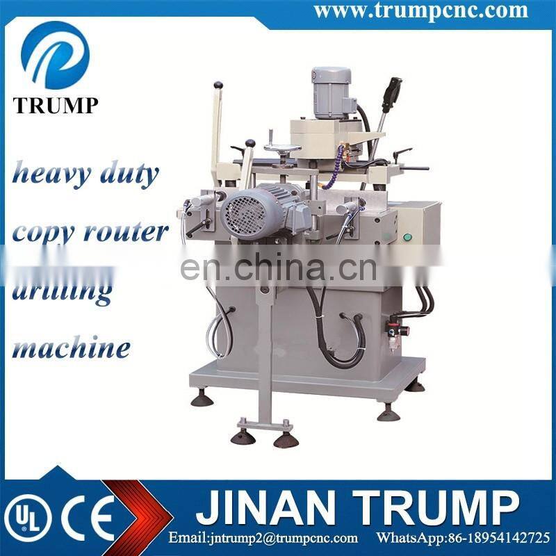 fabricated windows doors processing machinery cnc drilling and milling machine for aluminum profile