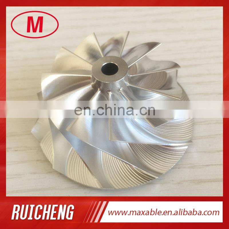 TD04HL 16T 49189-00016 43.43/56.02mm 11+0 blades Turbo milling/aluminum 2618/billet compressor wheel