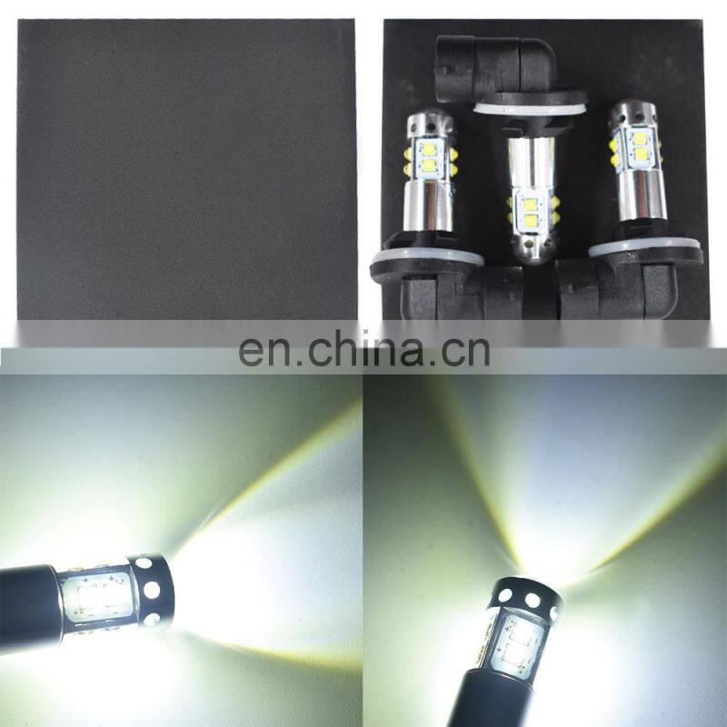 881 High Power 100W LED Fog Driving DRL Light 6000K HID White For Hyundai Kia